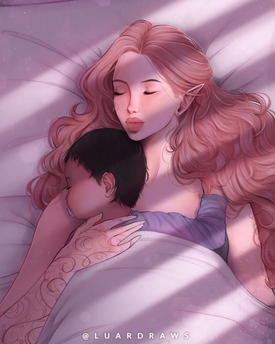 “The alternative is fear and panic. I will not let my son feel those things. I will fight for him, for us, until I no longer can.”

Happy mother’s day to the most beautiful mom 💜

Art by <a href="/luardraws/">lua ✧. *</a>
