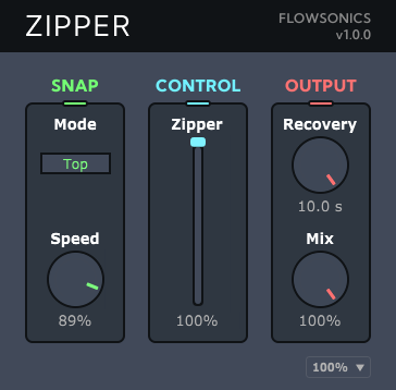 Flowsonics has released Zipper - Free Creative Delay Effect 👍 flowsonics.net/zipper