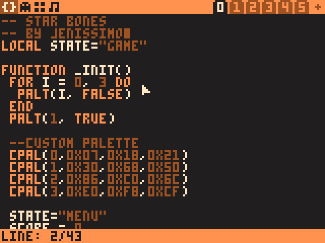 nibble_8's tweet photo. The first release of NIBBLE8 fantasy gaming console is out now on @itchio. Get your version at https://t.co/0CmAOoaFCu, grab your retro laptop, and go to a distraction-free game development journey! 🚀 #NIBBLE8 #RETROGAMING #pixelart #8bit #Retro  #gamedev #MSDOS #itchio https://t.co/lGG8yb4U6x