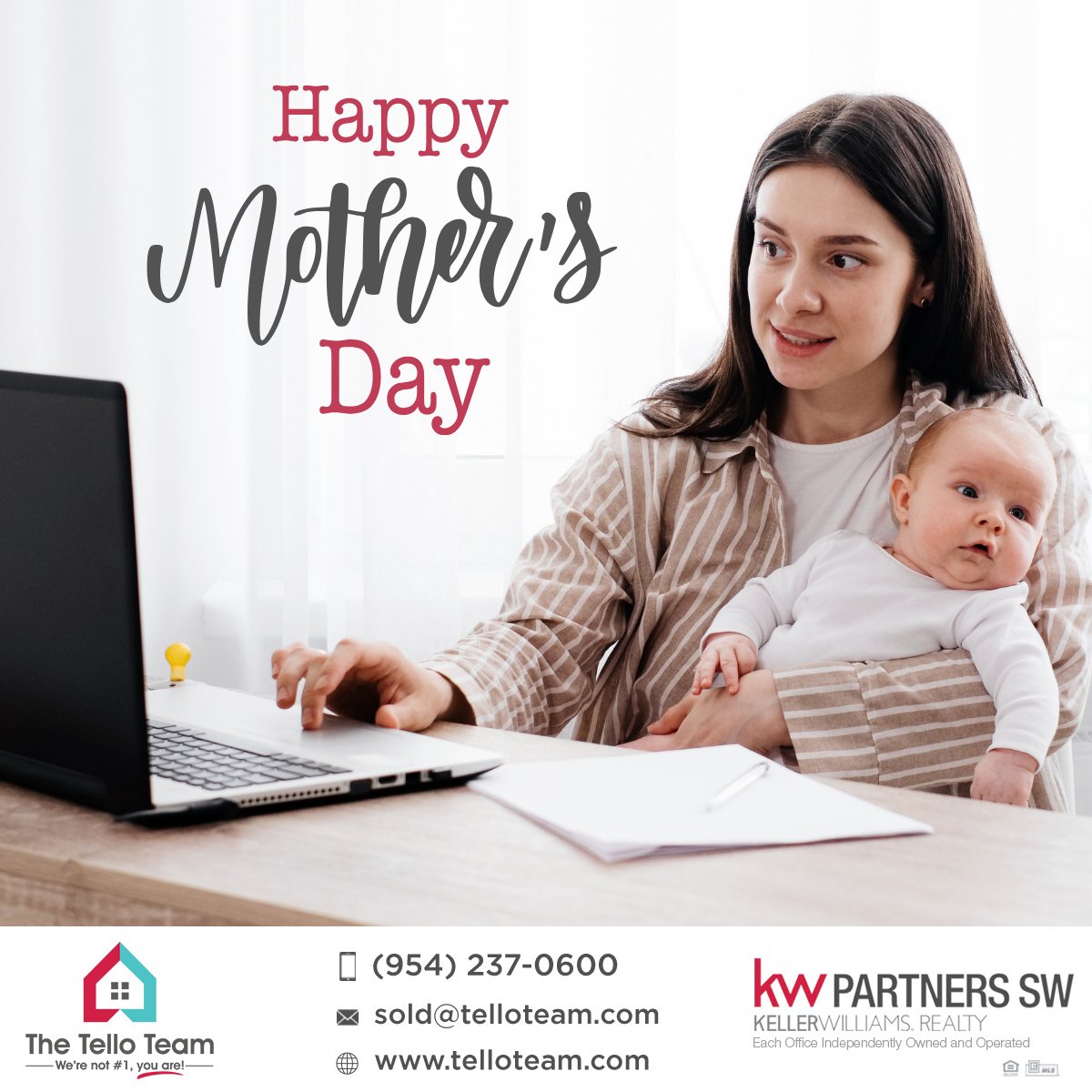 Mothers are like buttons, they hold everything together! Happy Mother's Day!

Looking to buy/sell a house? Contact a realtor you can trust 📲+1 954-237-0600

#realestatebroker #realestatemiami #realestateflorida #floridarealtor #floridarealtors #floridarealestate