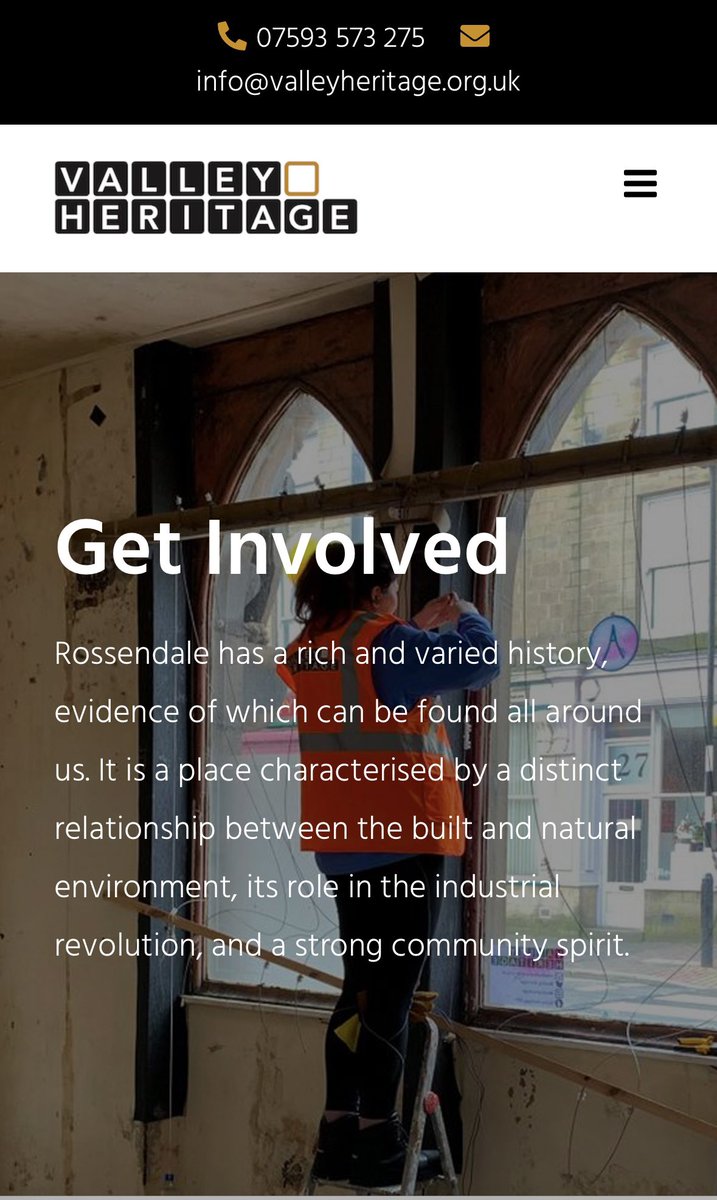 valleyheritage.org.uk/get-involved/ Check out this exciting new job - a chance to look at solutions to at risk heritage buildings in Rossendale Thanks to #historicengland and #rossendalecouncil #rossendale #heritage #heritageatrisk #communities