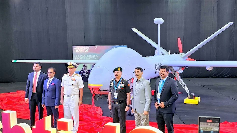 Indian army to induct first Hermes-900 Drone for surveillance along Pakistan border.