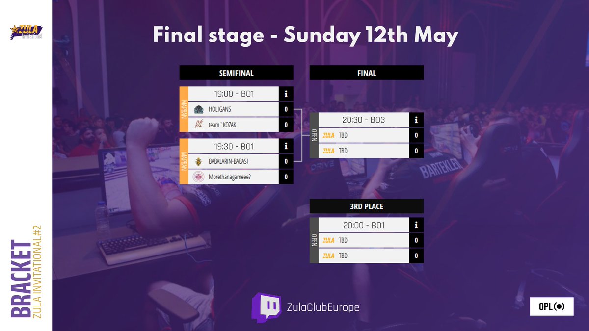 In less than a hour, the Zula Invitational will start is final stage! 🔥
Who between them can take the €250? Make your bet on live! 🥳

twitch.tv/zulaclubeurope