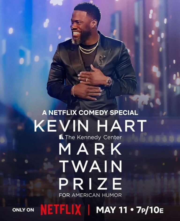 Streaming Alert : Netflix #KevinHart: The Kennedy Center Mark Twain Prize for American Humor (English) - Comedy - Show (A)