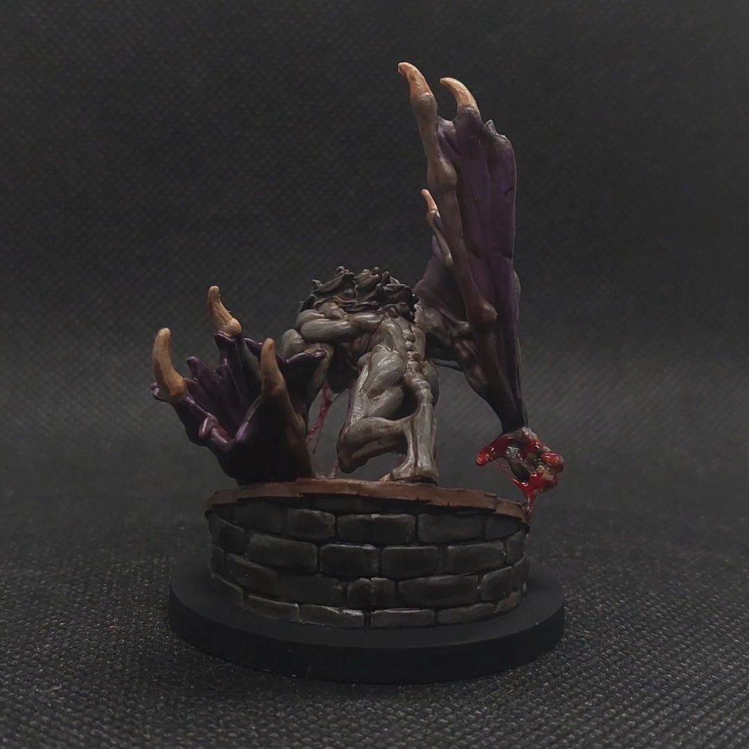 Now that's something you don't want to meet down a dark alley...
The Epic Encounters: Local Legends Bat Demon has never looked more terrifying!

We're going batty over this incredible work by instagram.com/einarr_bjarki 🦇

#EpicEncounters #LocalLegends #TTRPG #PaintedMinis