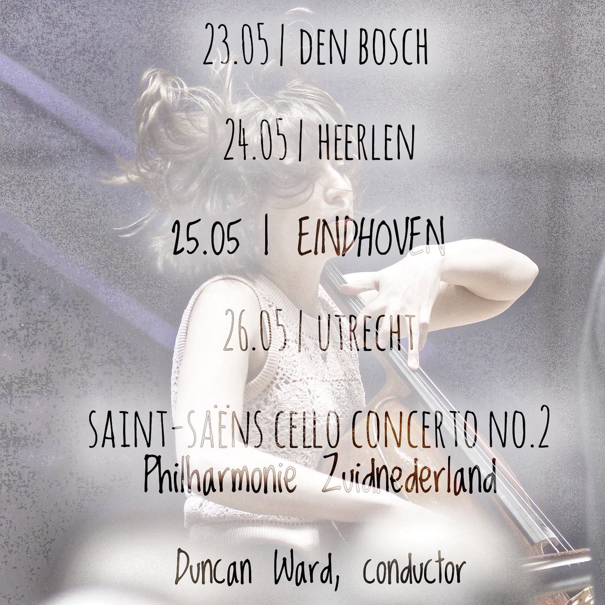 On tour in the Netherlands 💕
<a href="/philzuid/">Philzuid</a> <a href="/DuncanWardMusic/">Duncan Ward</a> with the rare, yet so beautiful Saint-Saëns Cello Concerto n.2