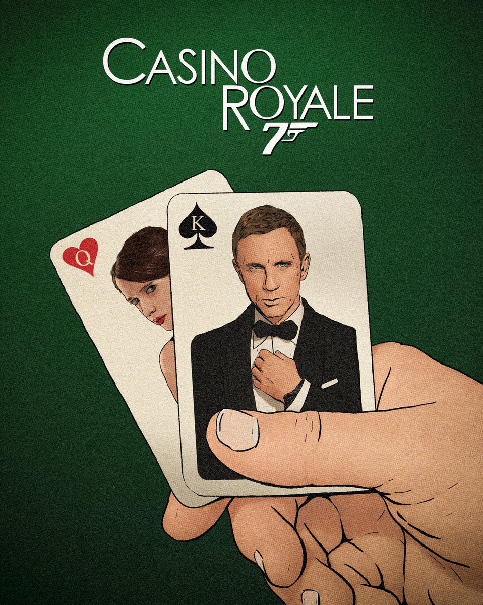 An ode to the best Bond film ever made🎨

#CasinoRoyale #JamesBond #DanielCraig