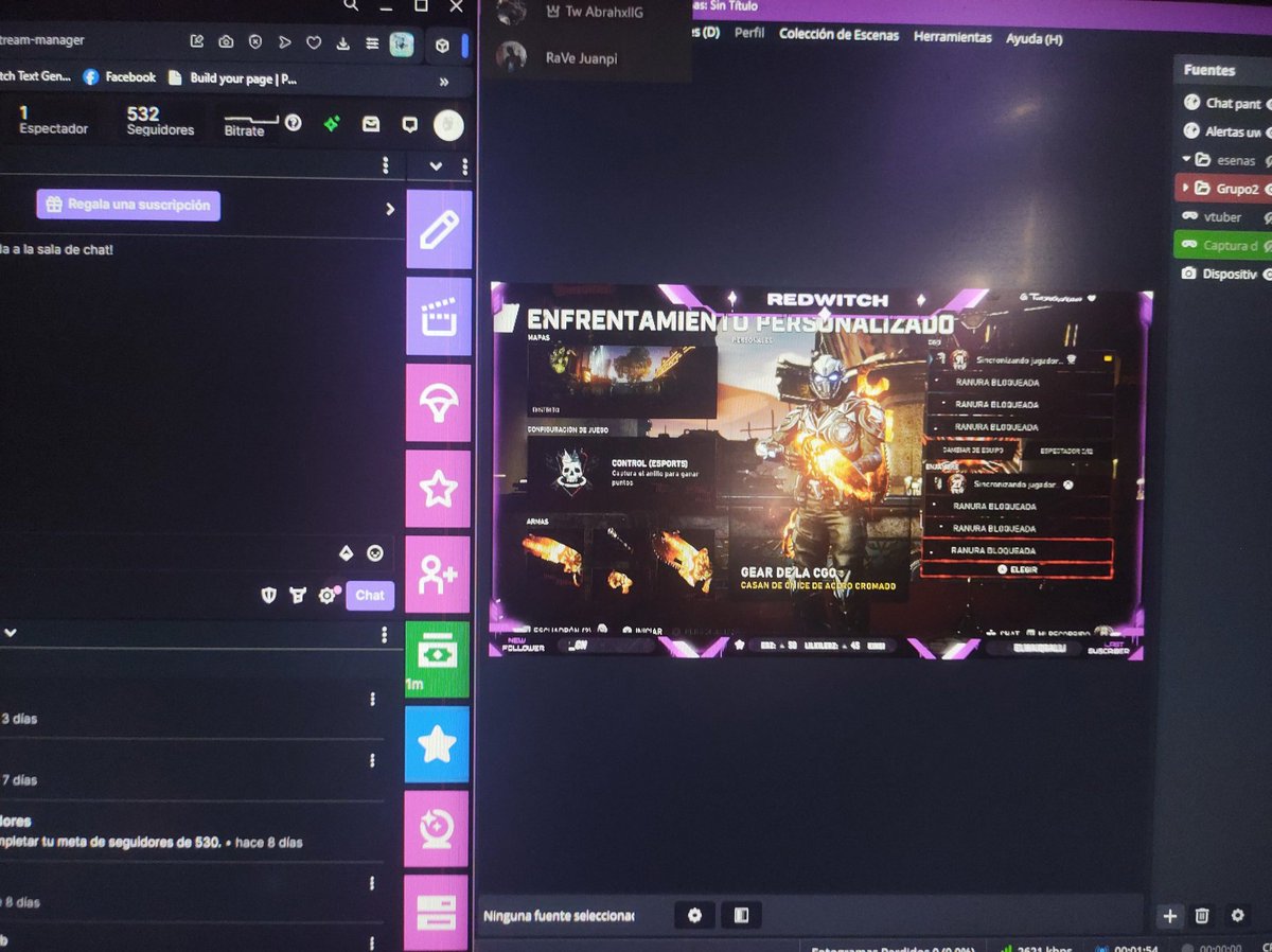 Estoy en vivo en Twitch, ¡Ven a pasar el rato! twitch.tv/lRedWitchl?sr=a @TeamRDMK