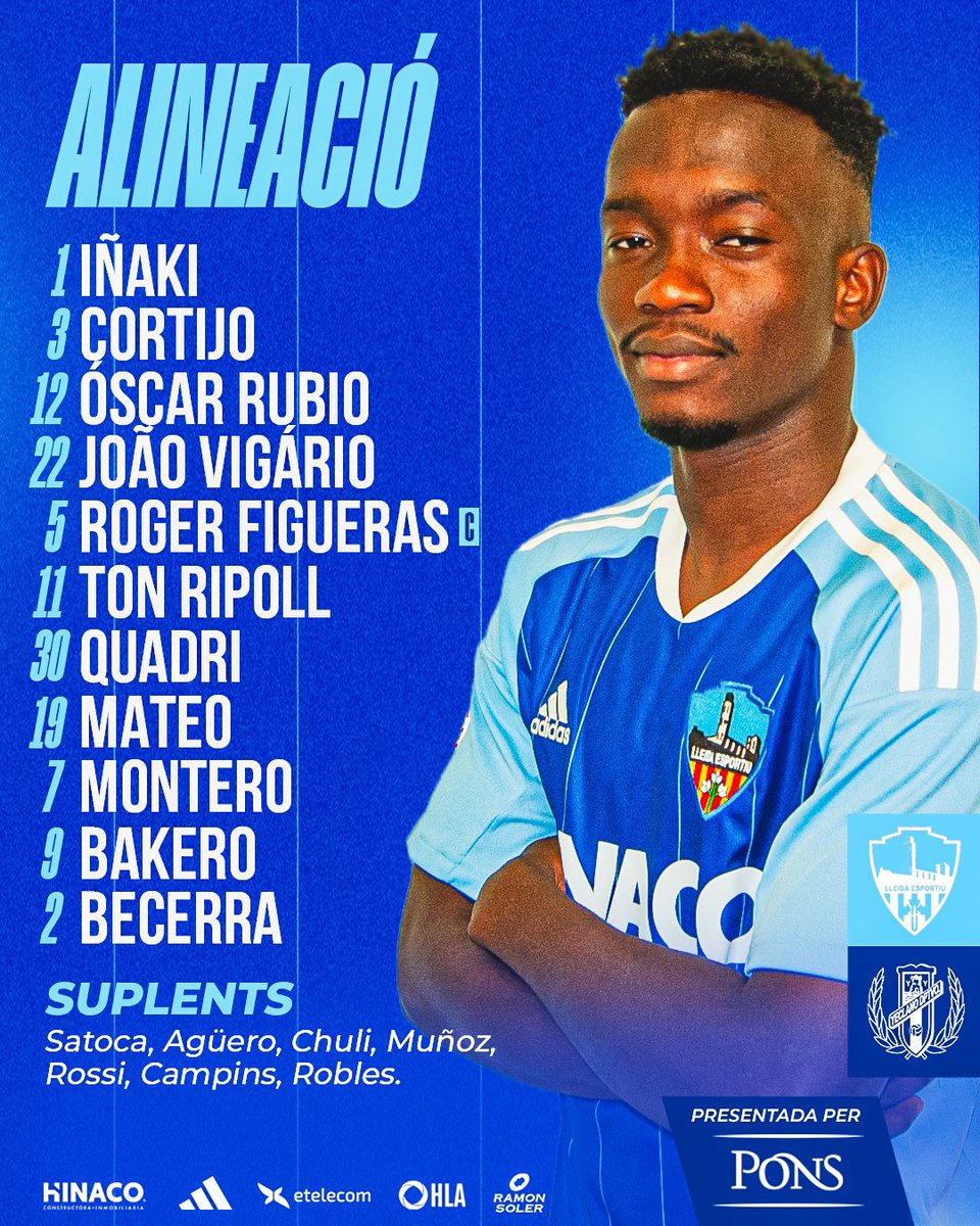 📃 XI INICIAL. A totes, Blaus! #LleidaYeclano