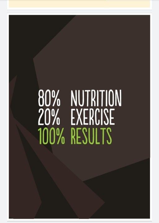Unlocking success: 80% nutrition, 20% exercise, 100% results.

#healthyfood #nutrition #diet #HealthJourney #exercise #workoutmotivation #workout #beyourself #FitLife #FitnessInspiration #fitfam