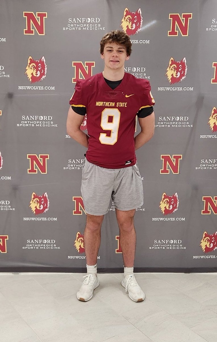 Thank you @CoachHeinNSU <a href="/CoachBono_/">Trevor Bonifasi</a> <a href="/jakeiery42/">Jake Iery</a> for a chance to tour the school and the opportunity to compete at camp!!