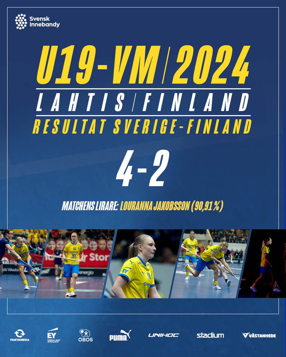 🏆 FINALSEGER = VÄRLDSMÄSTARE 🏆
#innebandy #folksporten #floorball #U19WFC2024 #thisismystory