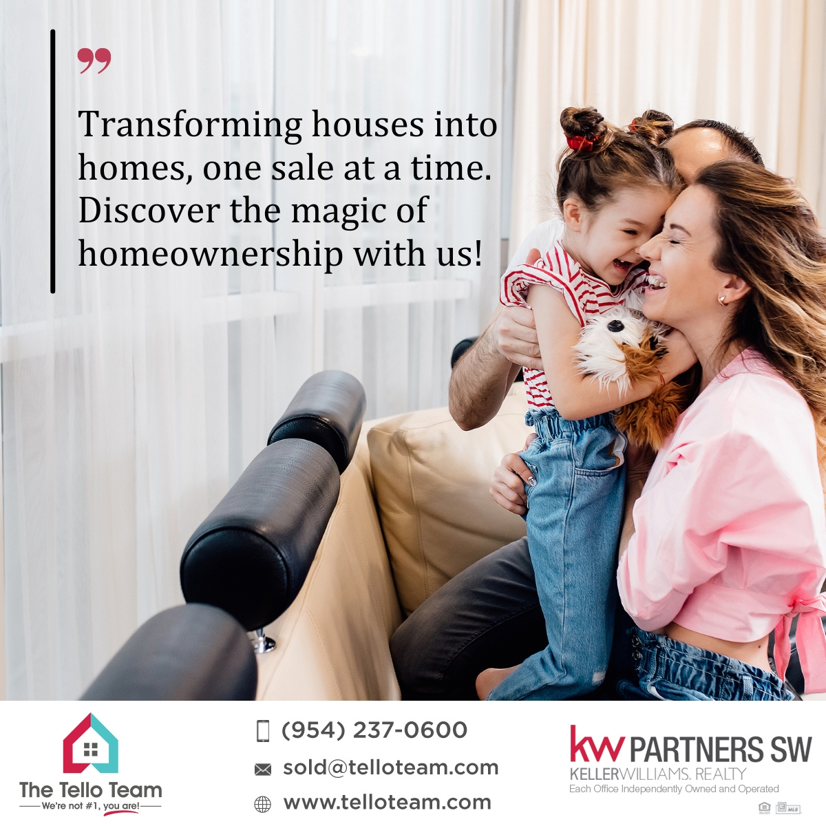Discover the magic of homeownership with us!

Contact a realtor you can trust 📲+1 954-237-0600

#realestatebroker #realestatemiami #realestateflorida #floridarealtor #floridarealtors #floridarealestate #floridarealestateagent #floridarealestateagents #miamirealtor #miamirealtors