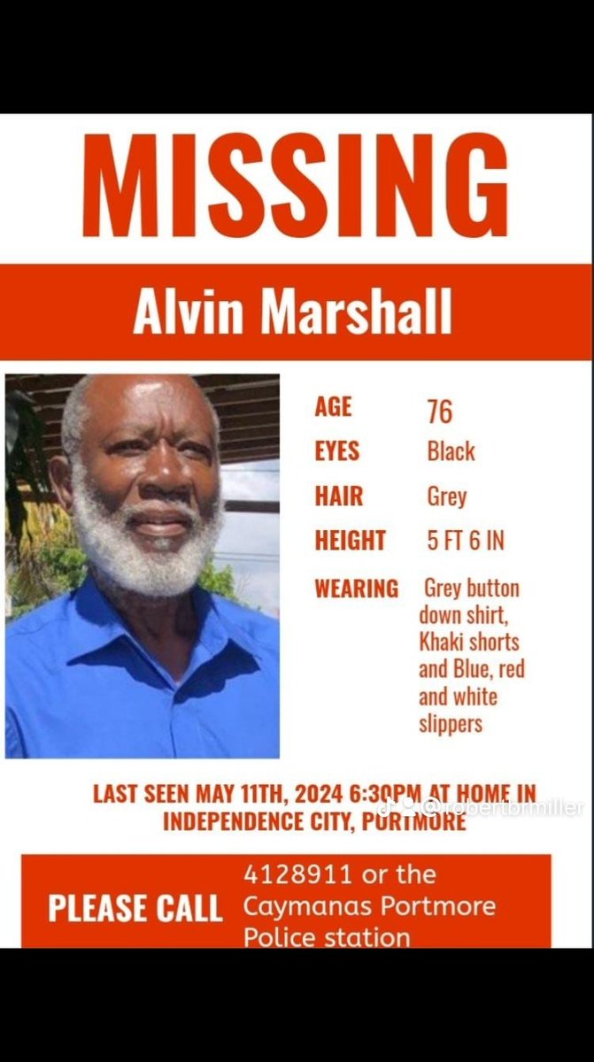 Please help me to find one of my constituents, church brother and my friends father