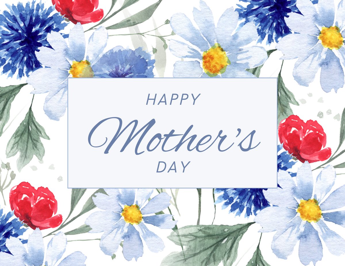 Wishing you all a very happy Mother’s Day. ❤️💙