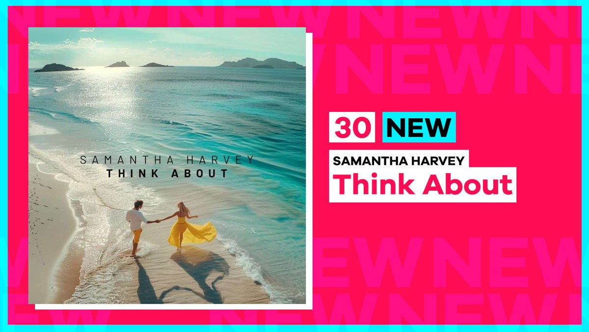 Loving this new entry from @samharveyuk in the sunshine today 🌞 At Number 30, it's 'Think About' 🫶