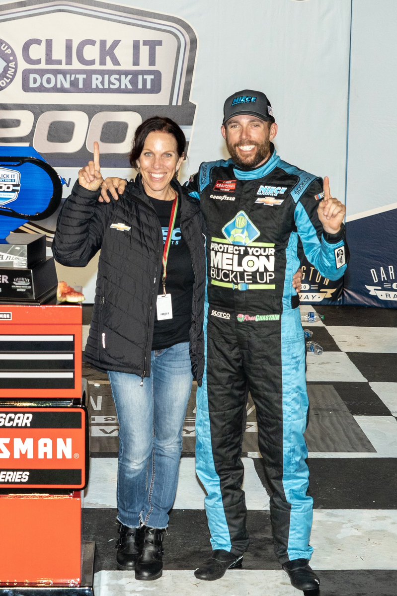 Happy Mother’s Day to my mom Susan! Thank you for everything you’ve done for me, I’m glad we could celebrate in victory lane Friday night 🏆
