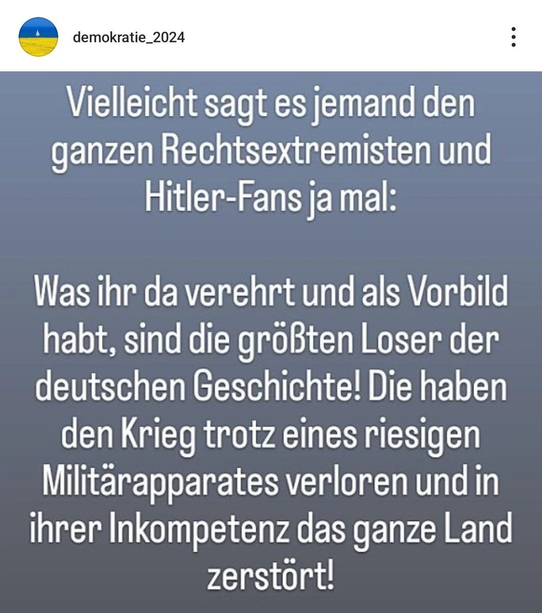 #DummfragenAmAbend des 12.05.2024: #Nazis 🤷🏽‍♀️: t1p.de/ox25a Ist so! 🤷🏽‍♀️: t1p.de/978qt #fckTrump 🖕🏽: t1p.de/xfght B oder C. 💪🏽: t1p.de/x6ix6 Definitiv B! 🥳: t1p.de/r8ade Eindeutig A! 💪🏽: t1p.de/ora1f 🔄