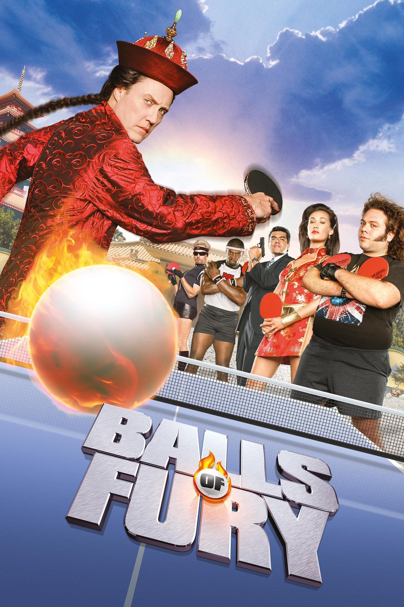 Was watching Balls of Fury. There are some laughs and it's worth seeing for Christopher Walken's performance. #BallsOfFury #RobertBenGarant #DanFogler #ChristopherWalken #GeorgeLopez #MaggieQ #ThomasLennon #RobertPatrick