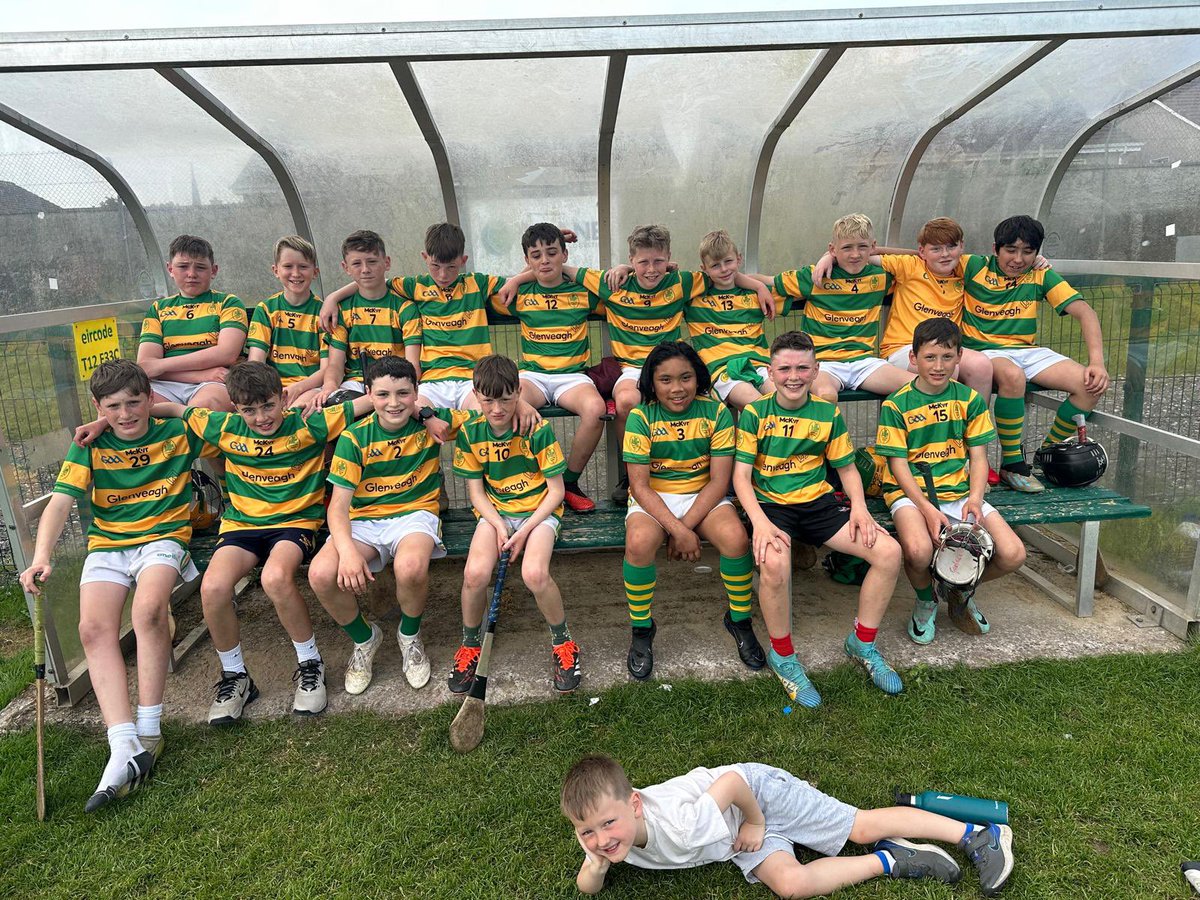 Our Under-12s really enjoyed hosting @monaleengaa at Church Road ahead of the Munster Championship match between Cork and Limerick at SuperValu Páirc Uí Chaoimh 👏 @GlenveaghHomes