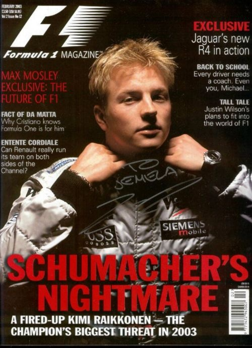 no f1 magazine cover will be as iconic as this one btw