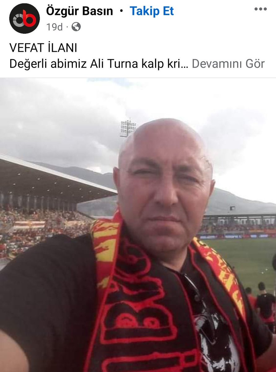 İzmir'de Kiraz Belediyesi Zabıta Memuru Ali Turna, geçirdiği kalp krizi sonucu hayatını kaybetti. 12.05.2024