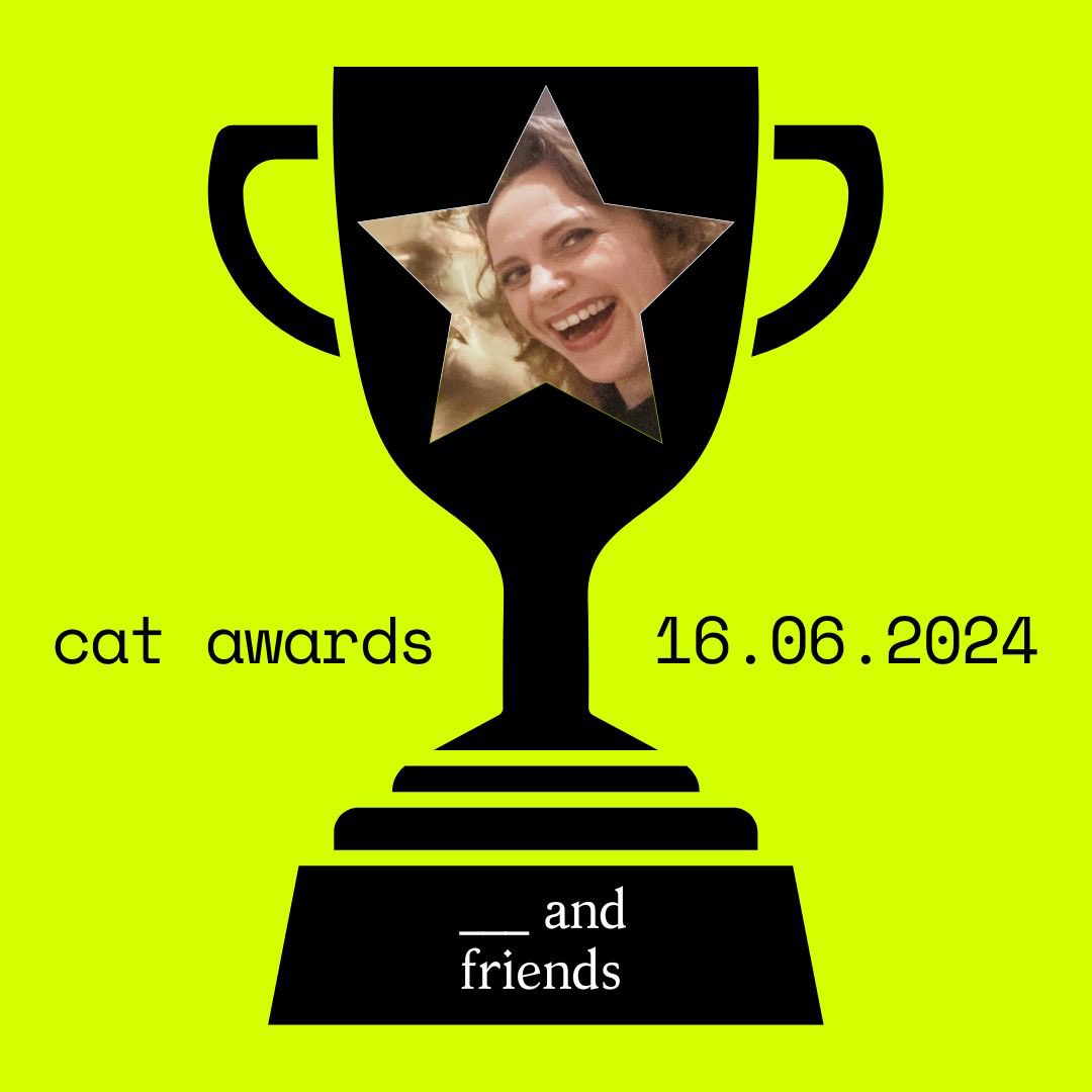 We’ll be launching our very own cat awards, celebrating triumphs in theatre such as Best Use of Food in a Play and Most Vocal Audience Member During an Audience Participation Segment. 

#andfriends #scottishtheatre #newwork #scratchnight #catsawards #catawards
