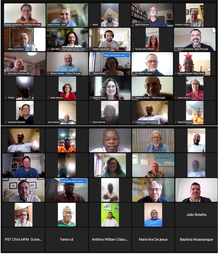 Direção Aliança Evangélica Portuguesa (@direcaoaep) on Twitter photo Estivemos “juntos” ontem no 1.º Encontro das Comunidades Evangélicas de Língua Portuguesa. Desta vez foi online, mas esperamos ir além em 2025. Da Direção da AEP estiveram <a href="/JosuePonte/">Josué da Ponte</a>, Rubinho Pirola e Timóteo Cavaco. Estivemos “juntos” ontem no 1.º Encontro das Comunidades Evangélicas de Língua Portuguesa. Desta vez foi online, mas esperamos ir além em 2025. Da Direção da AEP estiveram <a href="/JosuePonte/">Josué da Ponte</a>, Rubinho Pirola e Timóteo Cavaco.
