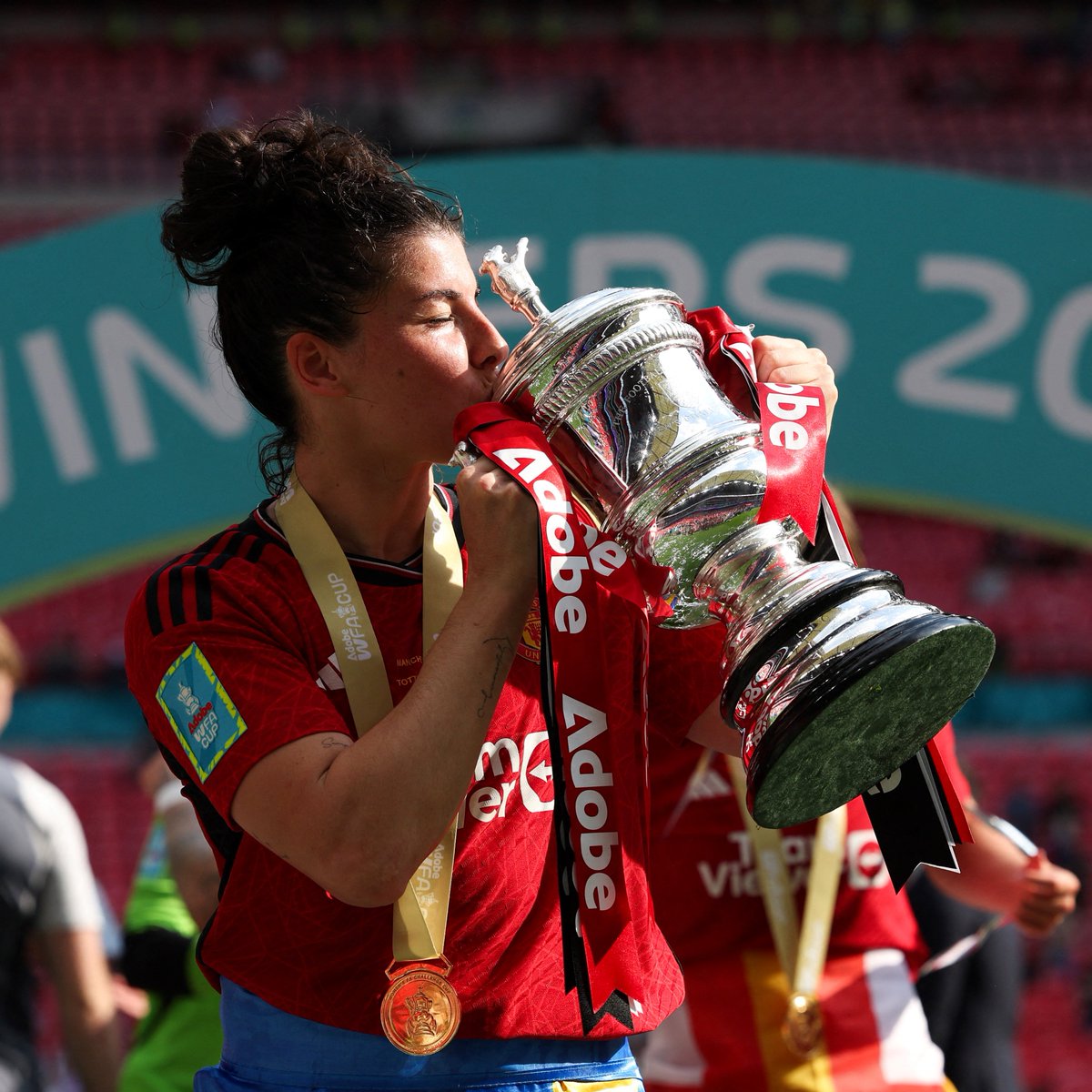 A top performance from our Player of the Match, @LuciaGarcia17 👏 #AdobeWomensFACup