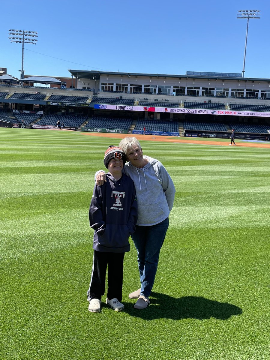 A huge thank you to these two as they drove the boy all over Michigan this weekend for hockey and then dropping him off for his shift today. Can’t thank them enough. 

Also Happy Mother’s Day to Mother Teresa!!!