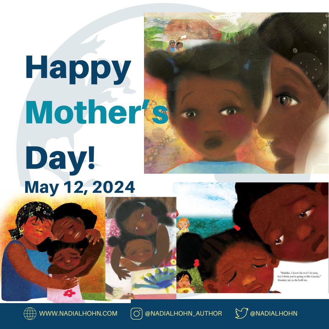 💕 Happy Mother’s Day to all— my sister, cousins, aunties, friends, colleagues, readers, everyone— of the mothers. ❤️ I hold space in my heart for all of you who may find this day difficult. May you be showered with love. Illustrations by #ireneluxbacher @groundwoodbooks