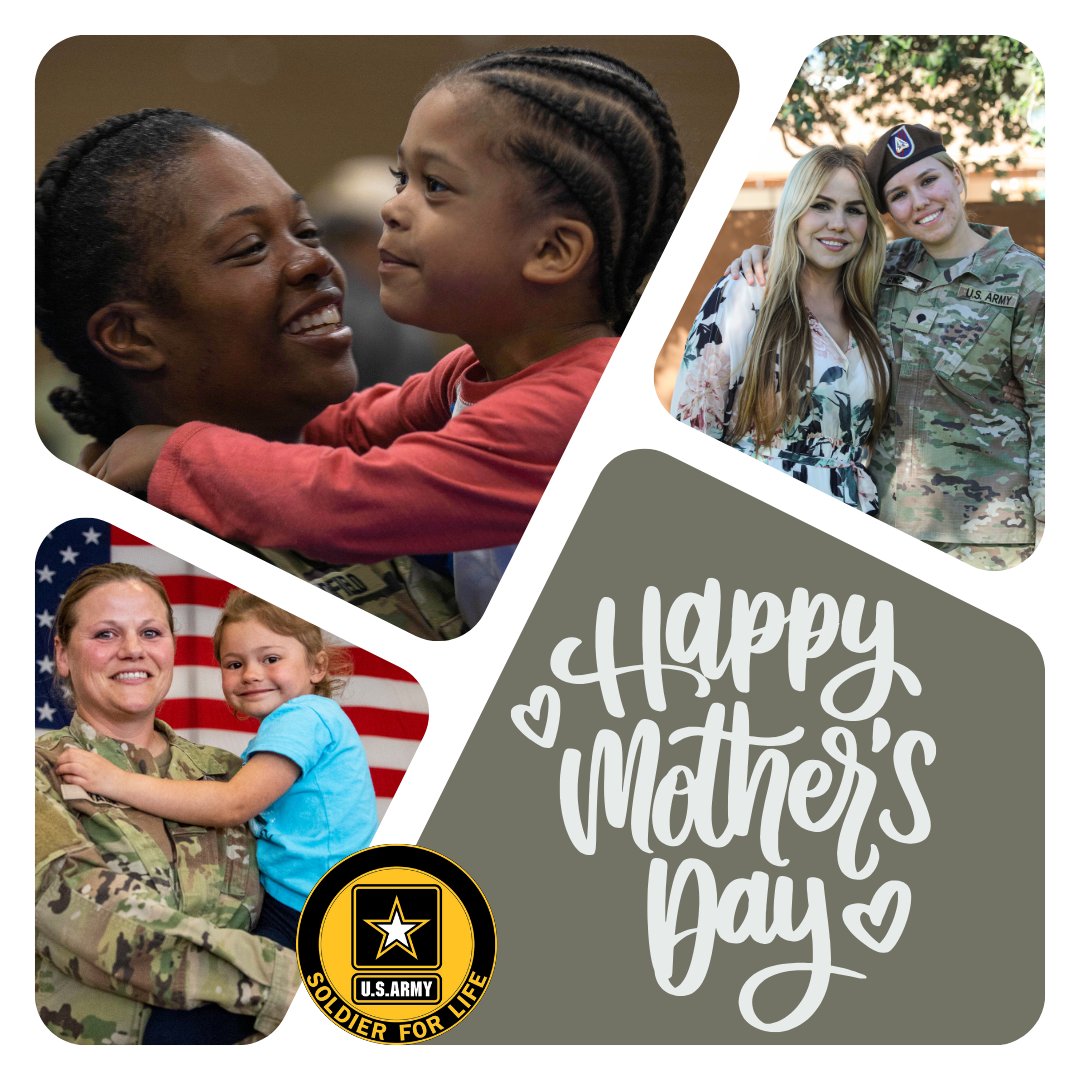 Wishing all of the moms out there a wonderful Mother's Day! #SoldierForLife #USArmySFL #MothersDay