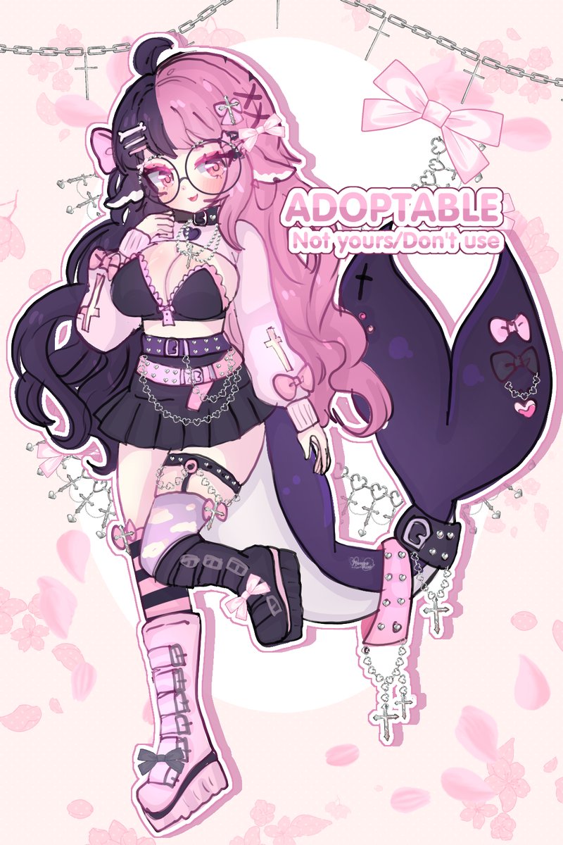 ♡Adoptable auction [48hrs]
♡ SB: £25[GBP]
mi: £5
Non AB
✧Bid over + £90 Includes commercial use
✧Bid over + £100+Chibi
✧Can bought as outfit
•┈୨♡୧┈•
#adoptable #Vtuber #adopt