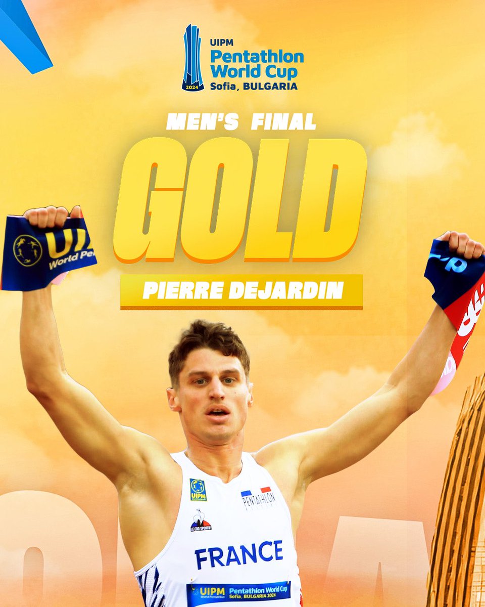 YES!
Une médaille d'or bien méritée pour Pierre Dejardin en finale homme.
🇫🇷🥇🎉
#RoadtoParis2024