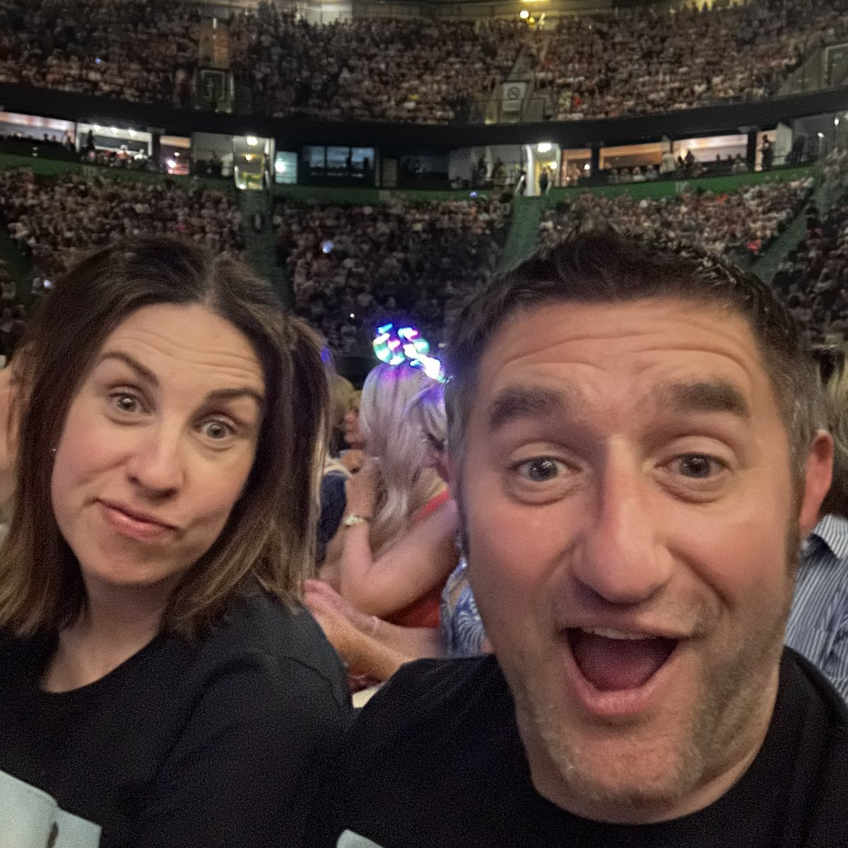 Such a great night with my bestie and our honouree bestie (her partner) watching <a href="/takethat/">Take That</a> in Manchester’s AO Arena. #ThisLifeOnTour