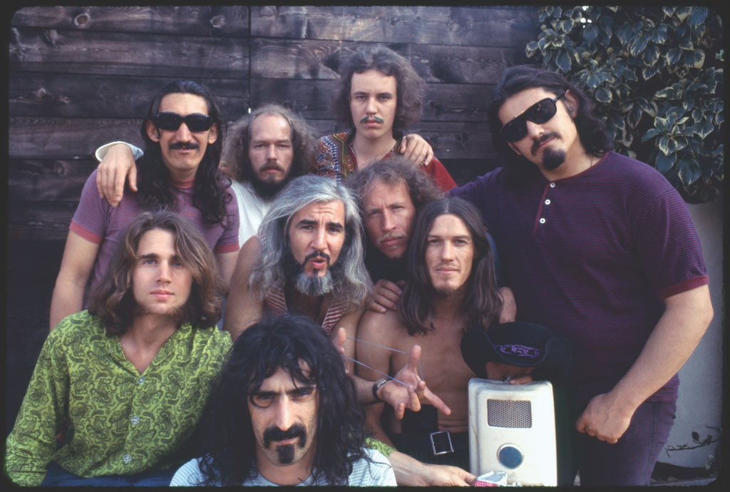 Happy Mothers Day to all who celebrate. The Mothers of Invention at the Whiskey a Go Go, 1968 📸: George Rodriguez