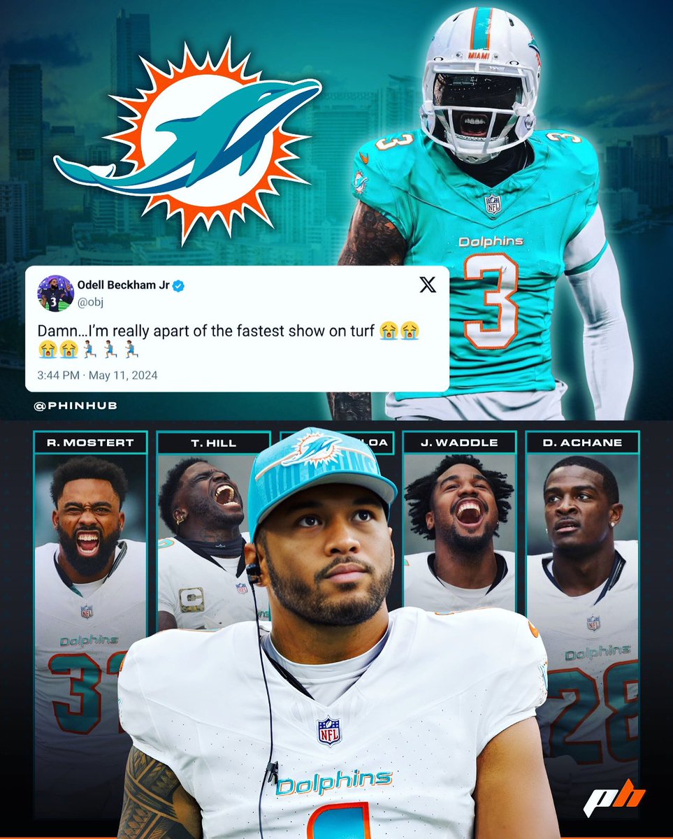 Odell Beckham is ready!! 

🔥 This team is by far the fastest in the NFL and I can’t wait to watch us put up an easy 40 every Sunday. #nfl #MiamiDolphins #finsup #GoFins 

❓ How many yards will OBJ have this season?