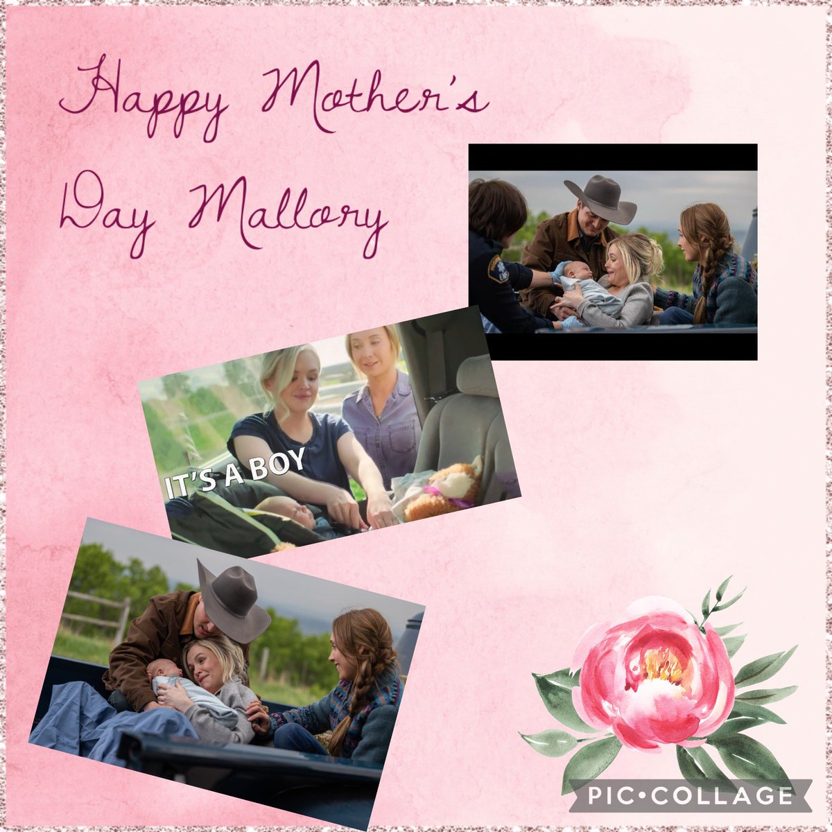 Happy Mother’s Day to 3 of the the moms on Heartland! Lou, Amy, and Mallory! #iloveheartland #loufleming #amyfleming #mallorywells