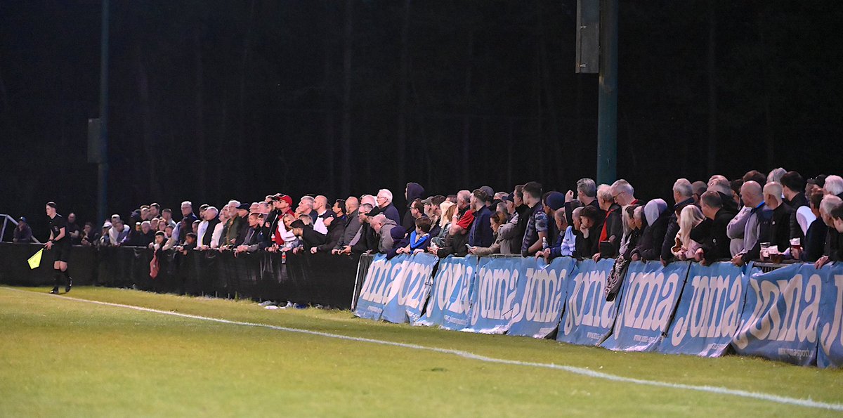 The attendance at Tuesday’s (7 May) home @ComCoFL play-off final vs @AFCCroydonAth was 872. Another record breaking attendance. 👏 #Knappers, thank you 🫵 for your support this season, have a good summer and we’ll see you soon. #StrongerTogether