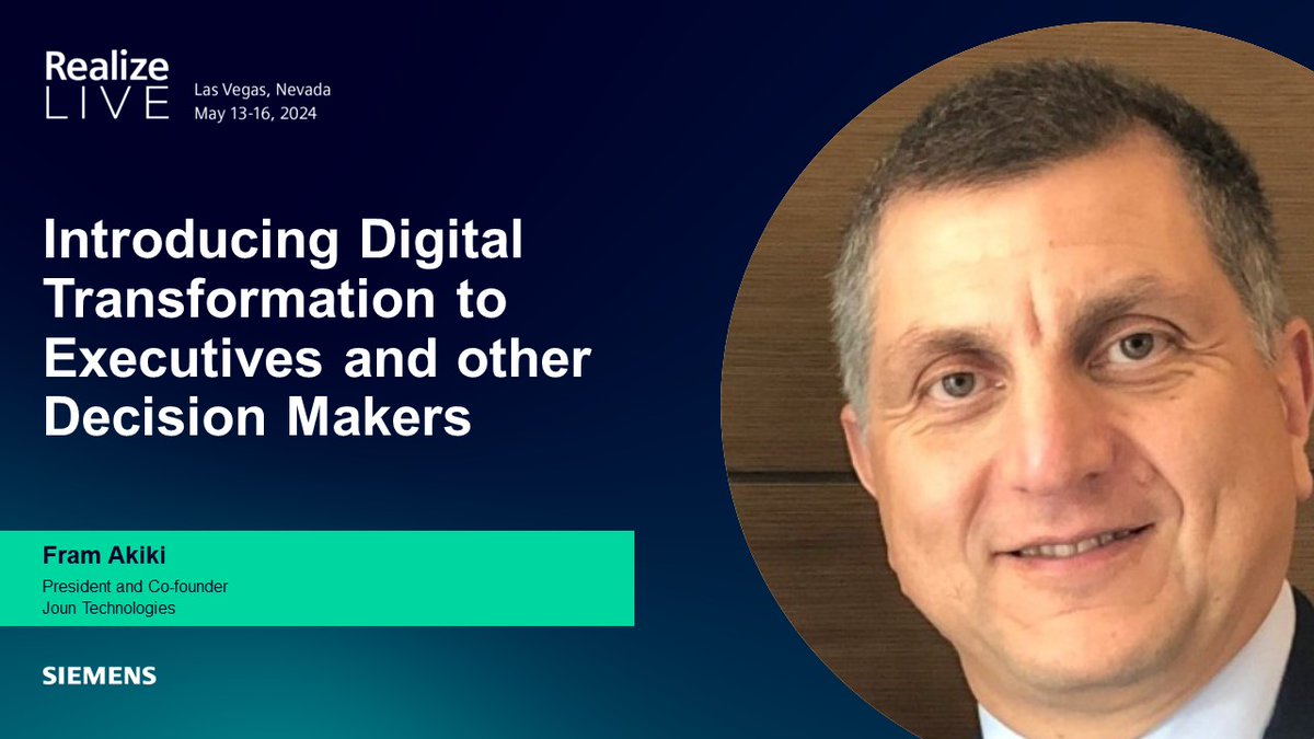 framakiki's tweet photo. Look forward to presenting tomorrow at the @siemenssoftware  #RealizeLive on a course we co-developed.

I teach the course in the @ClarksonMSEM program &amp; use some of it in a course at @CSUSM. It is also available on the Siemens Coursera channel &amp; has been taken by over 7K people. https://t.co/8GQJkOkt3O