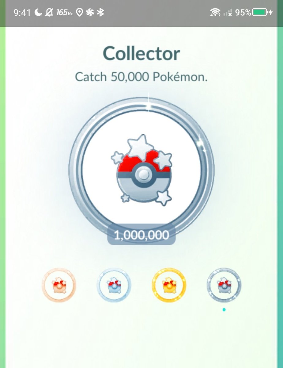 uberjudgement's tweet photo. 1 million catches in #PokemonGO !   My motivation to grind dropped significantly since GoTour but eventually crossed the finish line.  See you in Madrid and NYC for go fest! (Yes forgot to post that I was going to both lol) https://t.co/WanHrZdUgv
