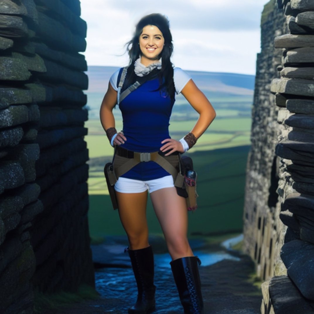 Today's #ai #celebrity is #stormhuntley #tvpresenter #tvpersonality #tvhost #aiwoman #aiimage #aigenerated #aicreation Link in bio for other galleries