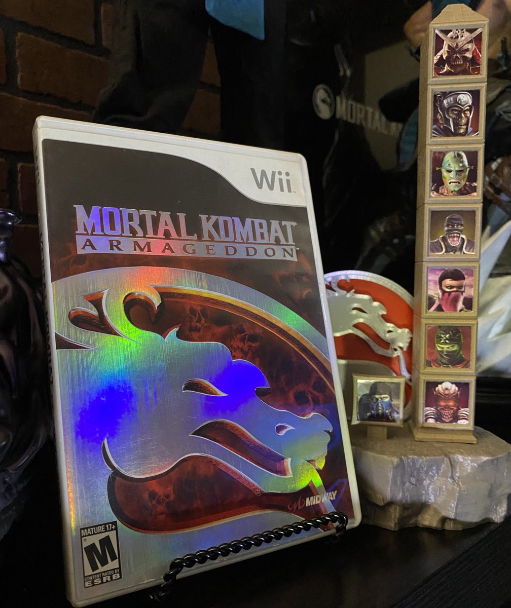 Did you ever play Mortal Kombat on the Nintendo Wii? 🐉#MortalKombat