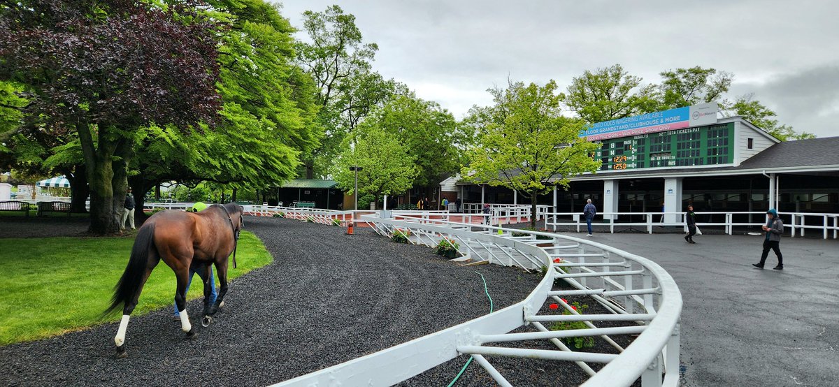 Opening weekend at Monmouth Park.