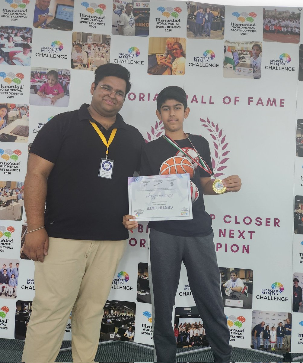 sheetal_nayar's tweet photo. Round 1 completed with perfect score in grade 6 to 7 category ... Thanks @MindsSparkler for organising the memoriad maths event!
See you in 2nd round! https://t.co/IJMOEEbYcH