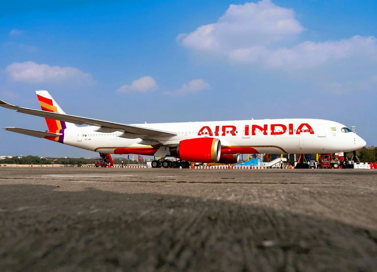 #AirIndia to deploy it's #Airbus A350 daily on the Mumbai-Dubai route from June 1 replacing the B787 Dreamliner.