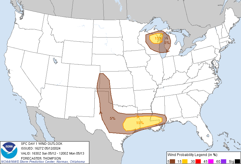 LimWeather's tweet photo. D1
#SlightRisk in S, N US esp #AlexandriaLA,#LakeCharles,#BatonRouge,#Lafayette,#CollegeStation,#PasadenaTX,#SugarLand,#TheWoodlands,#Beaumont,#Houston,#Abilene,#GreenBay
15%#Wind/SIG #Hail/5%#Tornado risks
#Wxtwitter #SPC #Severewx #TXwx #LAwx #BCSwx #HOUwx #WIwx #MIwx #MSwx https://t.co/gFkeevR8pp
