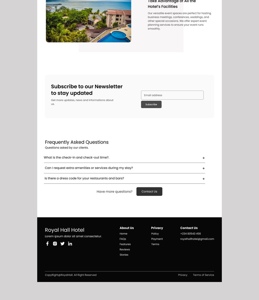 Hello everyone, 

I made my first post on Behance, I designed a website for an hotel. I really learnt alot while working on this website. 
Feedback are highly appreciated, Kindly check out my behance page
behance.net/subomiofere

#uiux #uiuxdesign #learninguiux