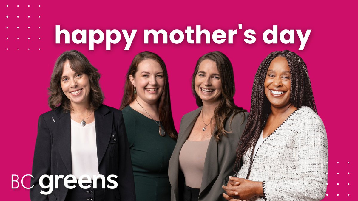 Happy Mother's Day to all the amazing moms nurturing our families & our planet 💚​ We appreciate all you do, today and every day! Let's continue to build a greener, healthier future for generations to come. #MothersDay #GreenFamily #bcpoli