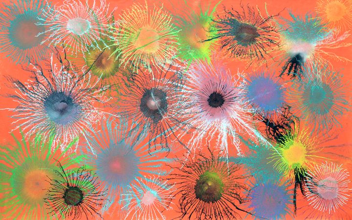 Art of the Day: "Exploflora Series No. 62". Buy at: ArtPal.com/sumitmehndirat…